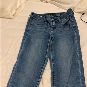 American eagle jeggings/jeans size 0